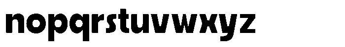 Ristle Semi Bold Font LOWERCASE