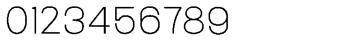 Ristle Thin Font OTHER CHARS