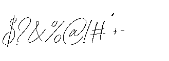 Ristock Font OTHER CHARS