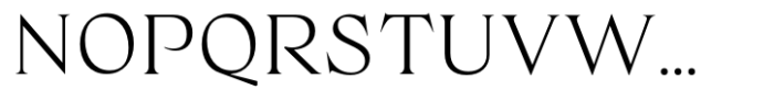 Ristorante Serif Regular Font UPPERCASE