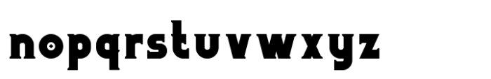 Ritterburg Extra Bold Font LOWERCASE