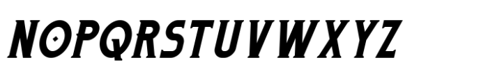 Ritterburg Semi Bold Italic Font UPPERCASE
