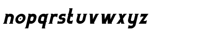 Ritterburg Semi Bold Italic Font LOWERCASE
