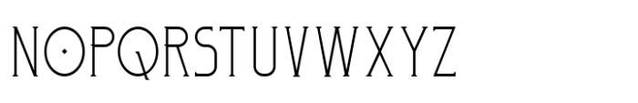 Ritterburg Thin Font UPPERCASE