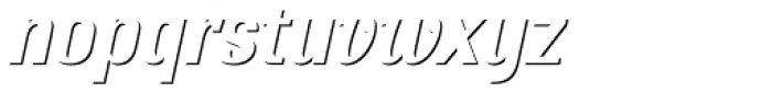Ritts Shady Italic Font LOWERCASE