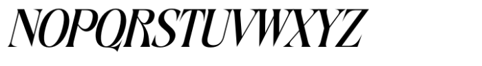 Rituals Sunday Italic Font UPPERCASE