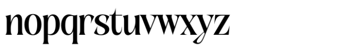 Rituals Sunday Regular Font LOWERCASE