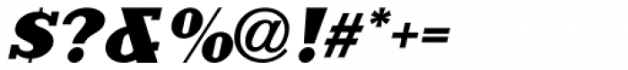 Ritz Slab Serif Oblique JNL Font OTHER CHARS
