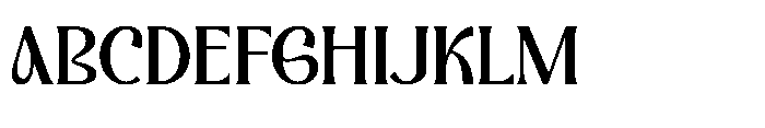 Riuka Regular Font UPPERCASE