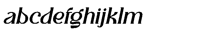 Riuka Slant Italic FONT