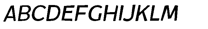 Rivel Black Italic VF Font