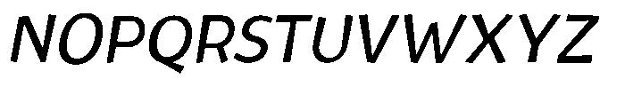 Rivel Black Italic VF Font UPPERCASE
