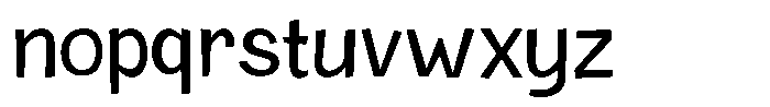 Rivel Black VF Font LOWERCASE