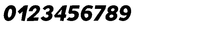 Rivel Bold Italic Font OTHER CHARS