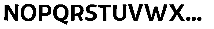 Rivel Semibold Font UPPERCASE