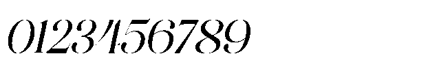 Rivelle Regular Italic Font OTHER CHARS