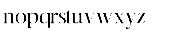 Rivelle Regular Font LOWERCASE