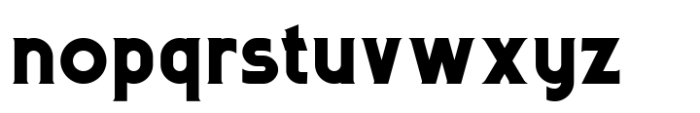 Rivenberg Extra Bold Font LOWERCASE