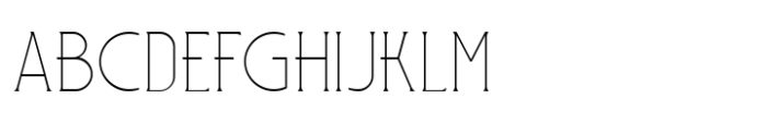 Rivenberg Extra Light Font UPPERCASE
