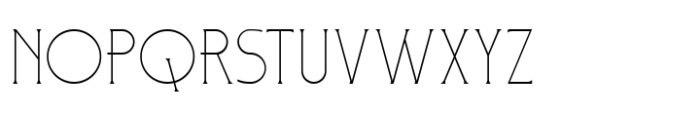Rivenberg Extra Light Font UPPERCASE