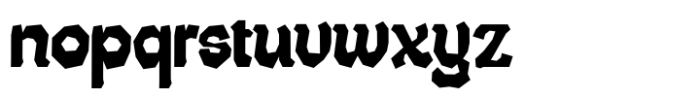 Rivetted Font LOWERCASE