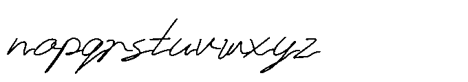 Riviera Clubhouse Script Font LOWERCASE