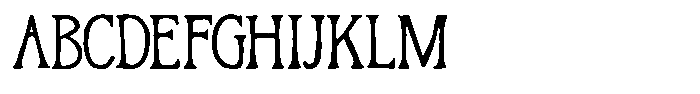 Riviera Clubhouse Serif Font UPPERCASE