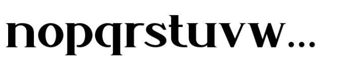 Riviya Op Bold Font LOWERCASE
