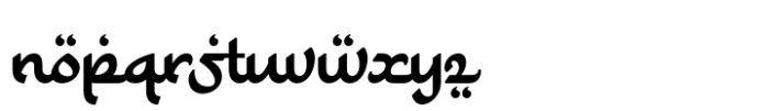 Riyadh Font LOWERCASE