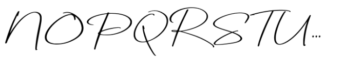 Riyoda Signature Font UPPERCASE