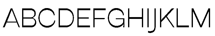 Ribes Light Font UPPERCASE
