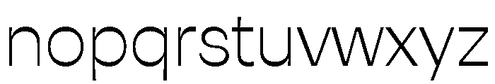 Ribes Light Font LOWERCASE