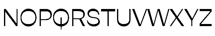 Ribes Regular Font UPPERCASE