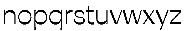 Ribes Regular Font LOWERCASE
