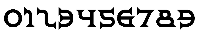 Ridder Bold Font OTHER CHARS