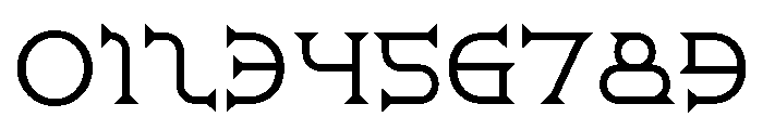 Ridder Light Font OTHER CHARS