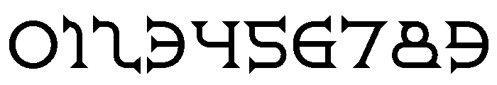 Ridder Regular Font OTHER CHARS