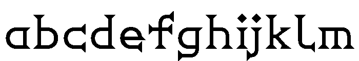 Ridder Regular FONT
