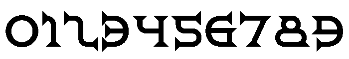 Ridder SemiBold Font OTHER CHARS