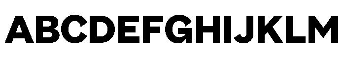 Riegla Black Font UPPERCASE