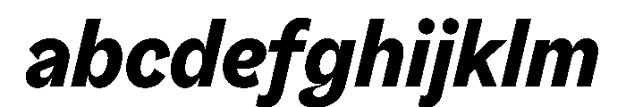 Riegla BlackItalic FONT
