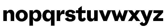 Riegla Black Font LOWERCASE