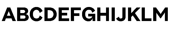 Riegla Bold Font UPPERCASE