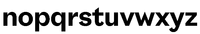 Riegla Bold Font LOWERCASE