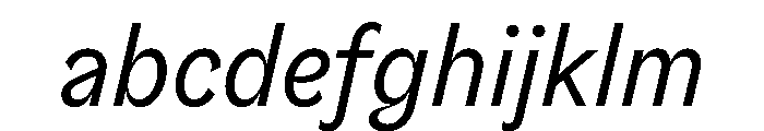 Riegla Italic FONT