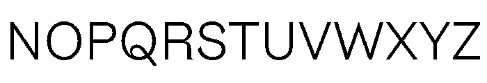 Riegla Light Font UPPERCASE