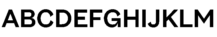 Riegla Medium Font UPPERCASE