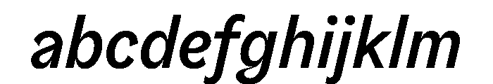 Riegla MediumItalic FONT