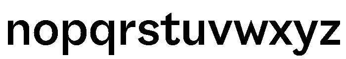 Riegla Medium Font LOWERCASE