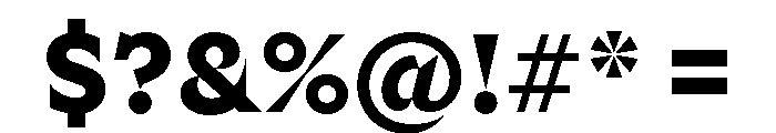 Riegraf Black Font OTHER CHARS